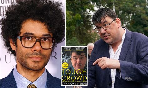 Richard Ayoade defends Graham Linehan as a 'man of great .